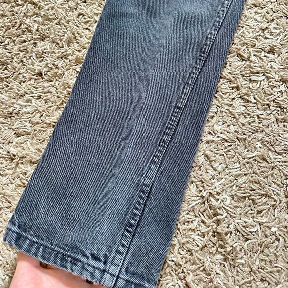 90s Vintage Levi’s Gray Jeans Made in USA Women’s Size 28x32 - Picture 13 of 14